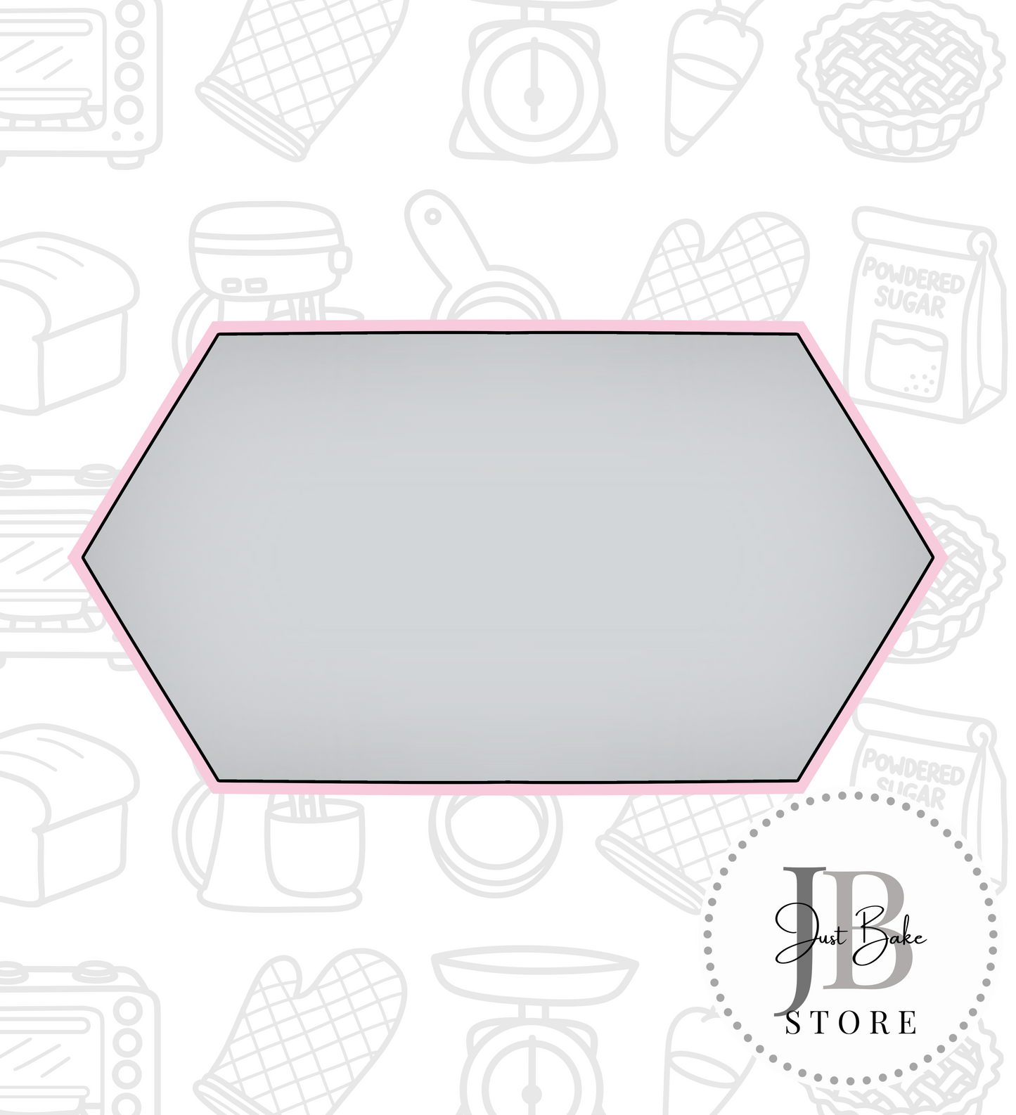 661. Plaque Cookie Cutter