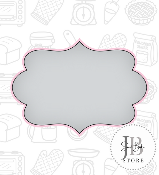 662. Plaque Cookie Cutter