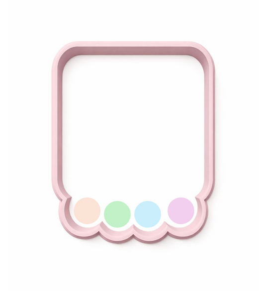 669. PYO Cookie Cutter (9.5cm Longest Side)