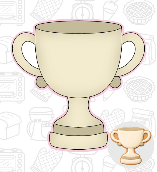 727. Trophy Cookie Cutter