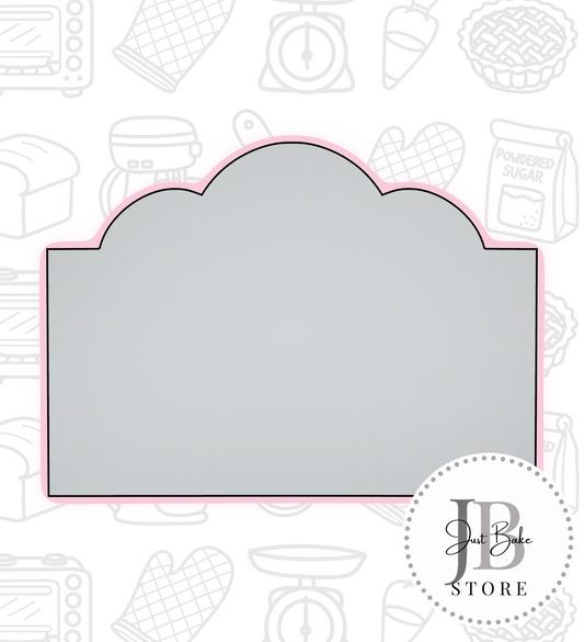 74. Plaque Cookie Cutter