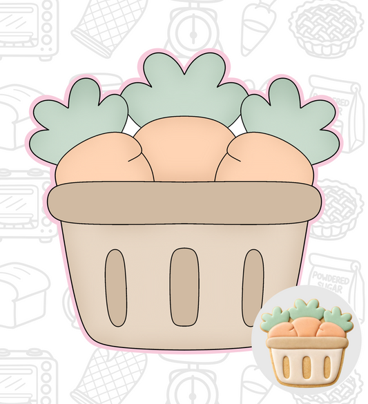 754. Carrot Basket Cookie Cutter