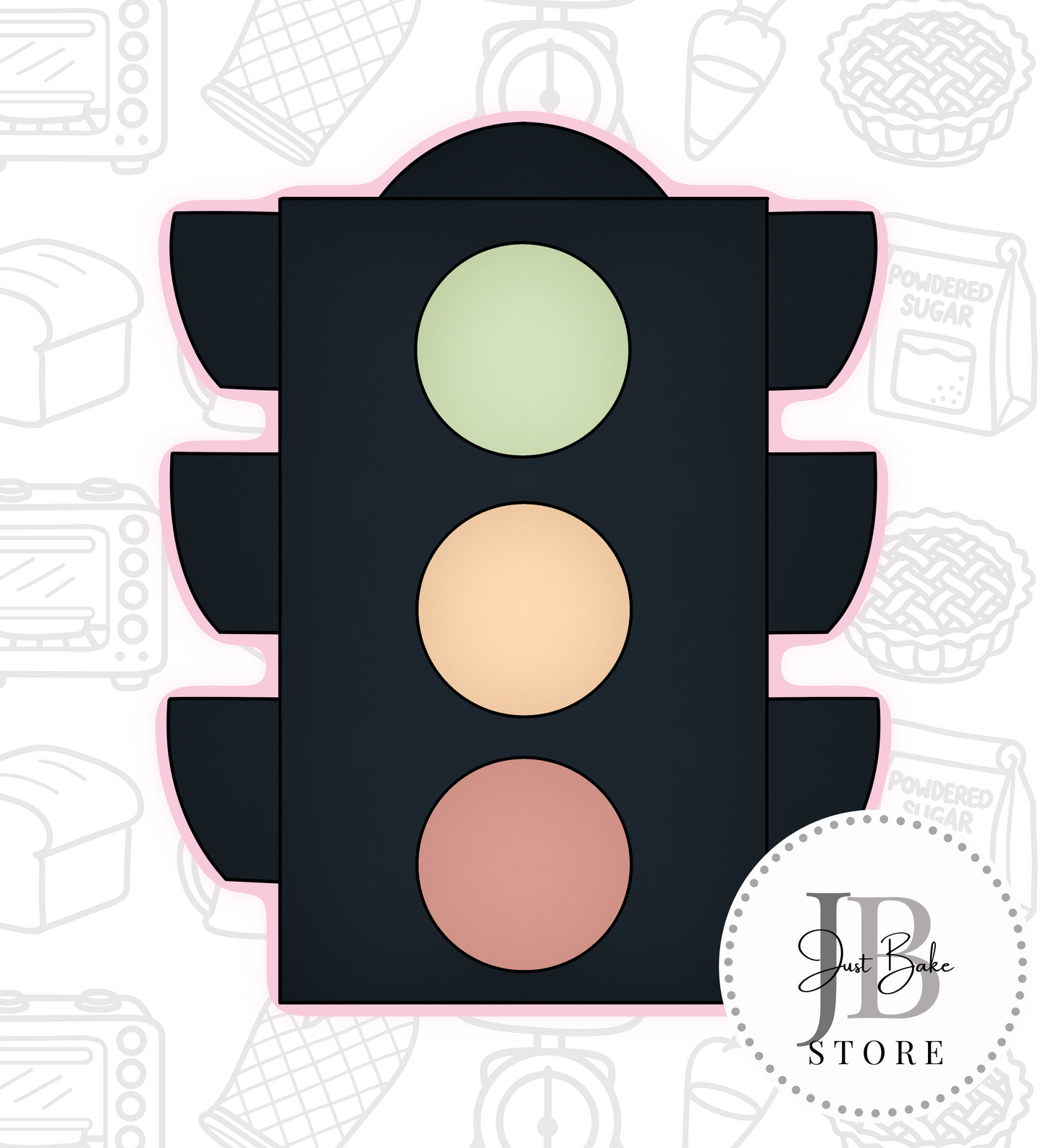 76. Traffic Light Cookie Cutter