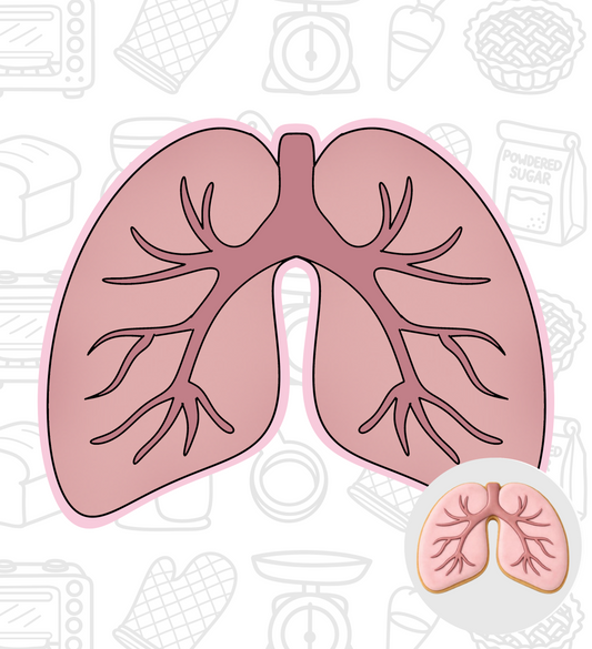 763. Lungs Cookie Cutter