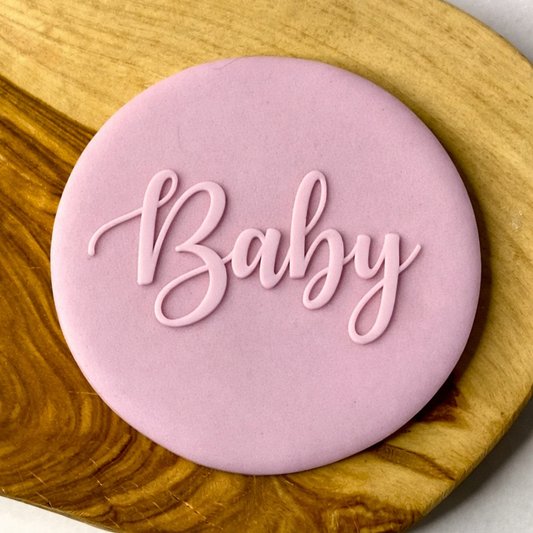 773. Baby Fondant Debosser (3D Printed)