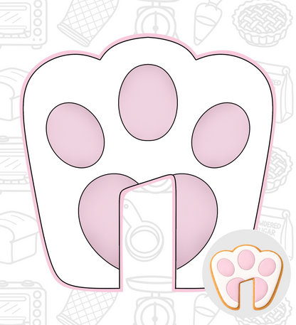 781. Bunny Paw Hug Hugger (6.5cm)