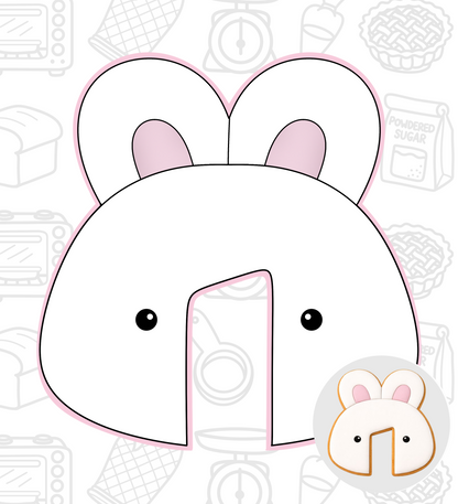 784. Bunny Hug Hugger (6.5cm)