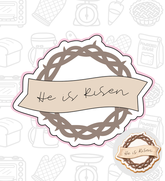 788. Easter Crown of Thorns Cookie Cutter