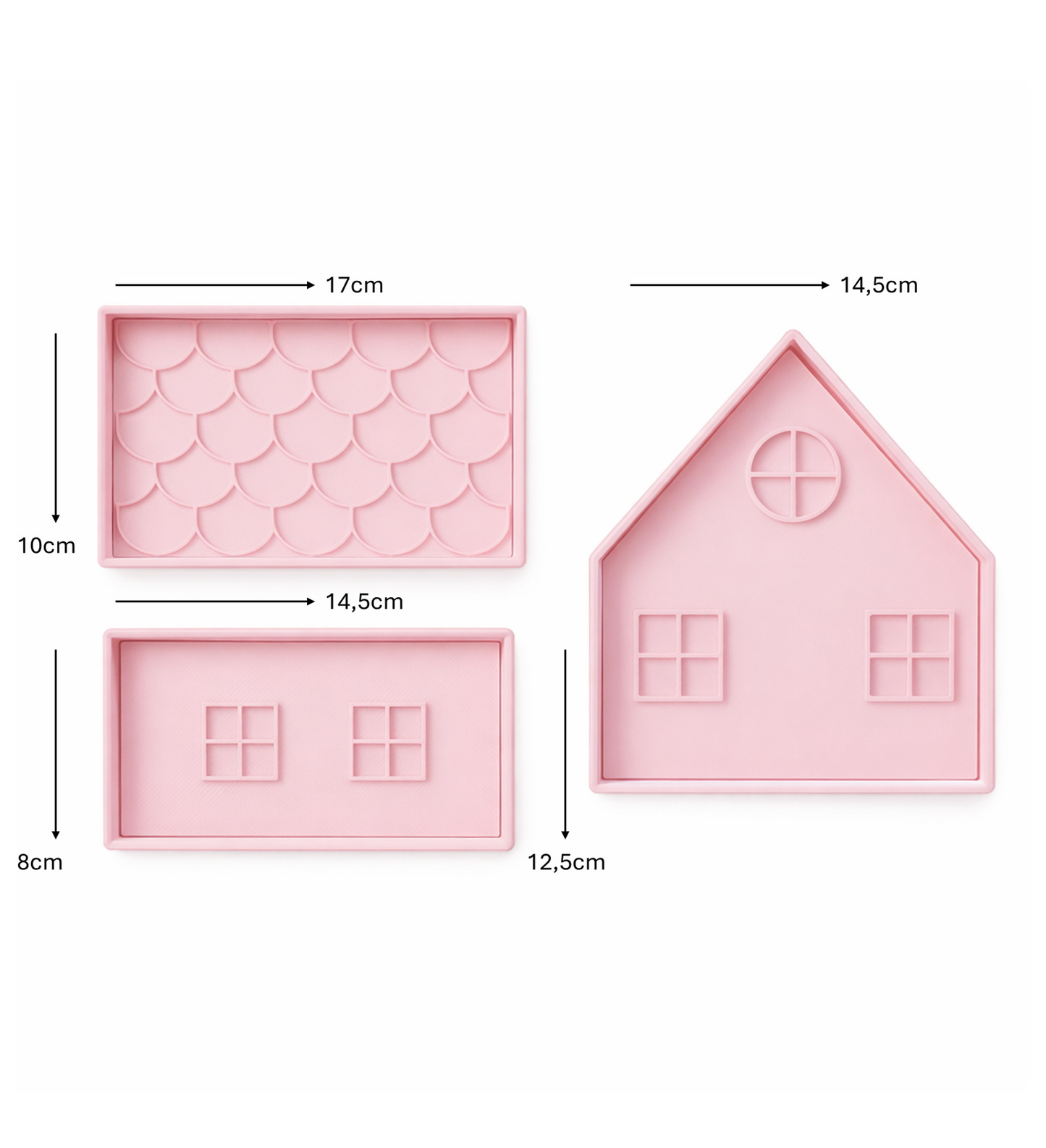 797. Gingerbread House with Stamp Cookie Cutter