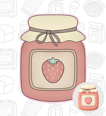 803. Strawberry Jam Cookie Cutter