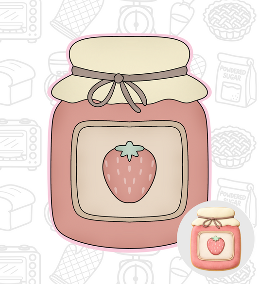 803. Strawberry Jam Cookie Cutter