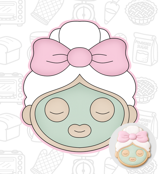 818. Spa Girl Cookie Cutter