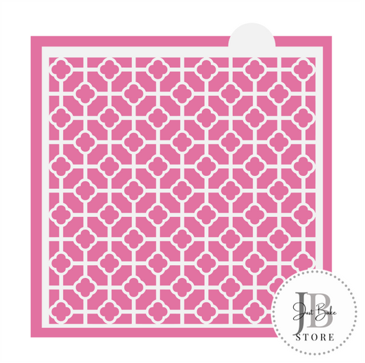 825. Asian Oriental Pattern Stencil