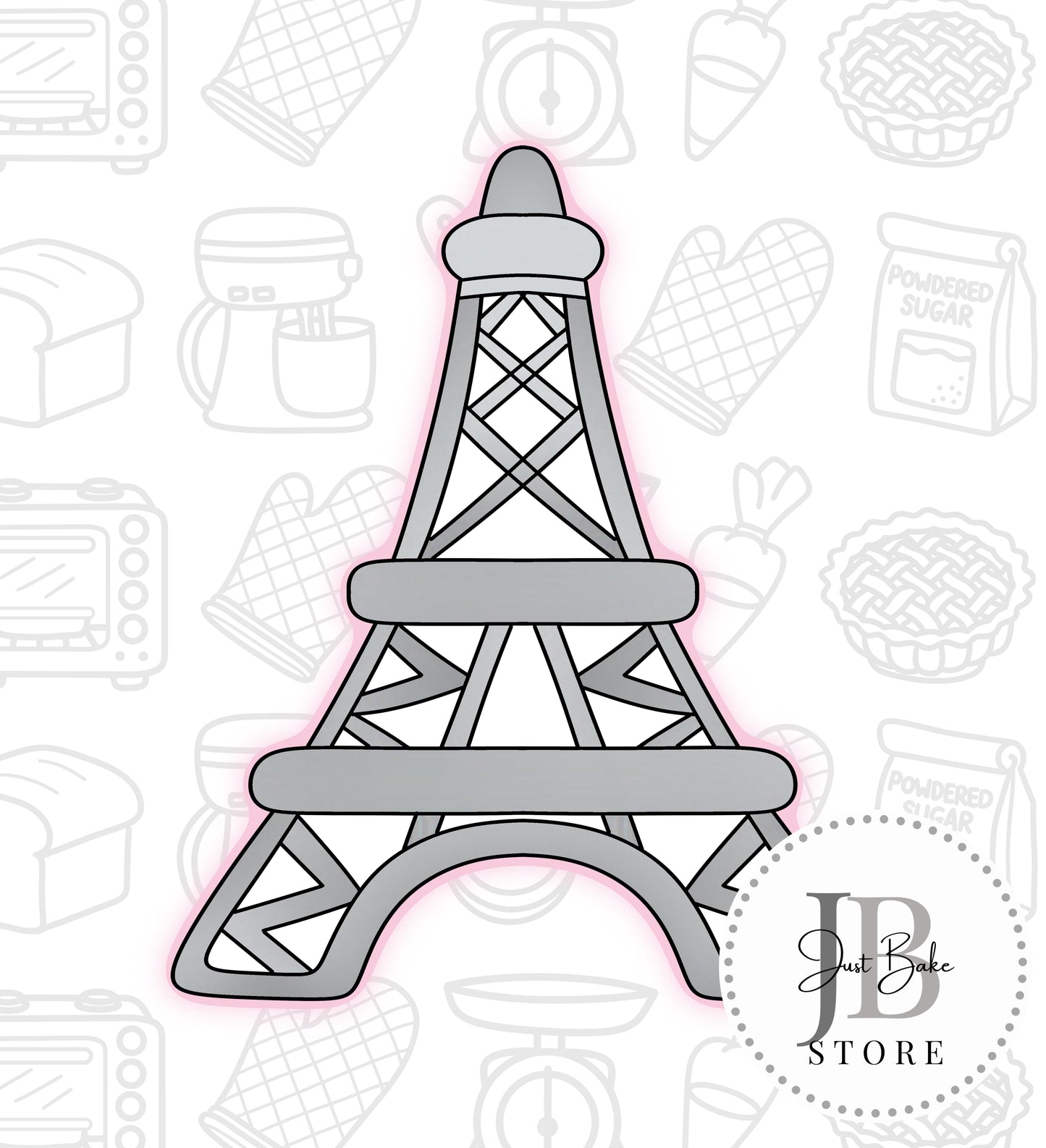 84. Eiffel Tower Cookie Cutter