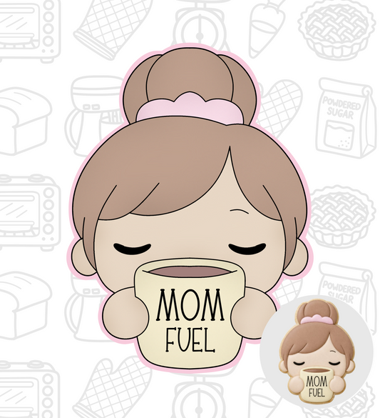 843. Mom Fuel Cookie Cutter