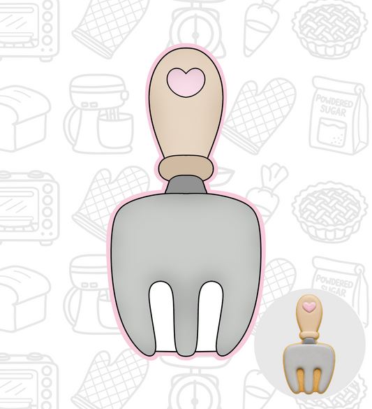 850. Garden Tool Cookie Cutter