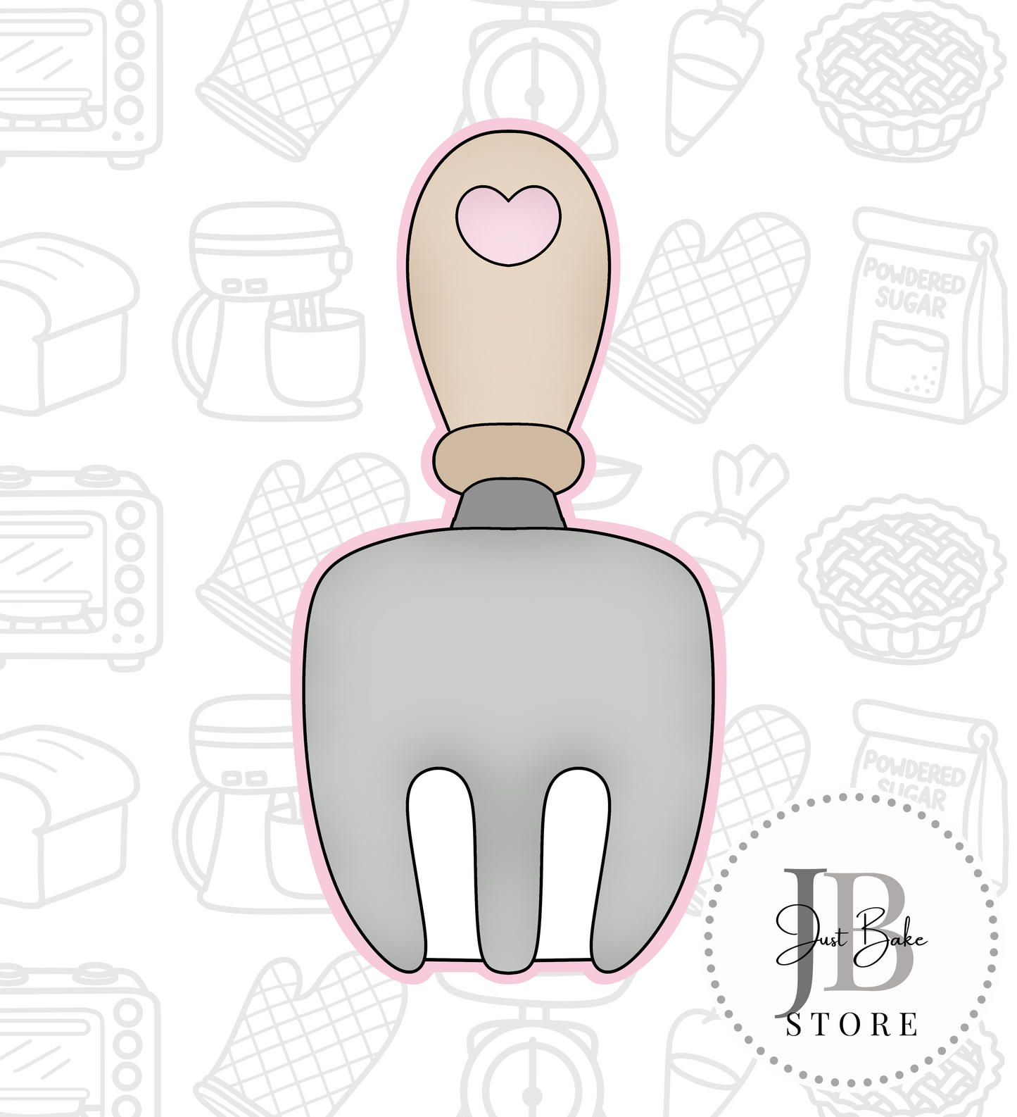 846. Gardening Mom Cookie Cutter Set