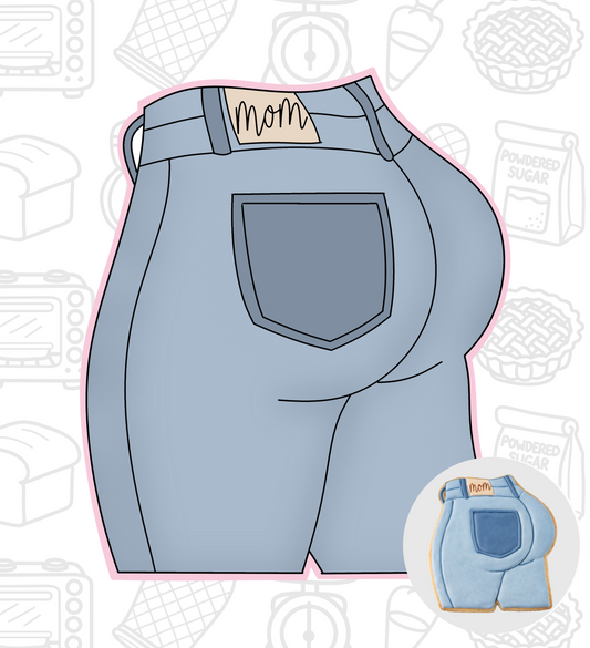 866. Mom Jeans Cookie Cutter