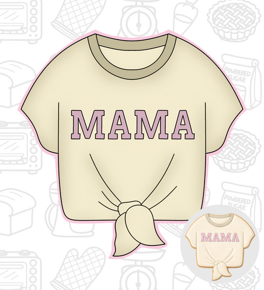 868. Mom Trendy Shirt Cookie Cutter