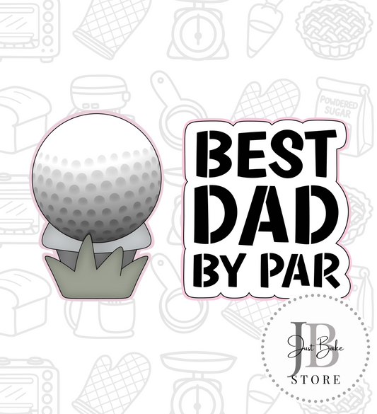 915. Best Dad by Par Cookie Cutter