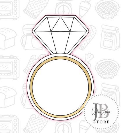 93. Wedding Ring Cookie Cutter