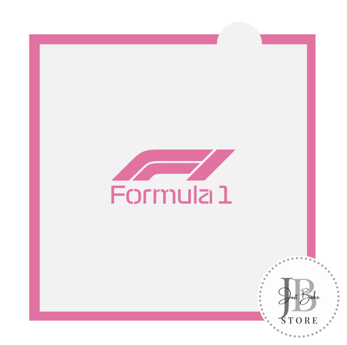 939. Formula 1 Cookie Stencil
