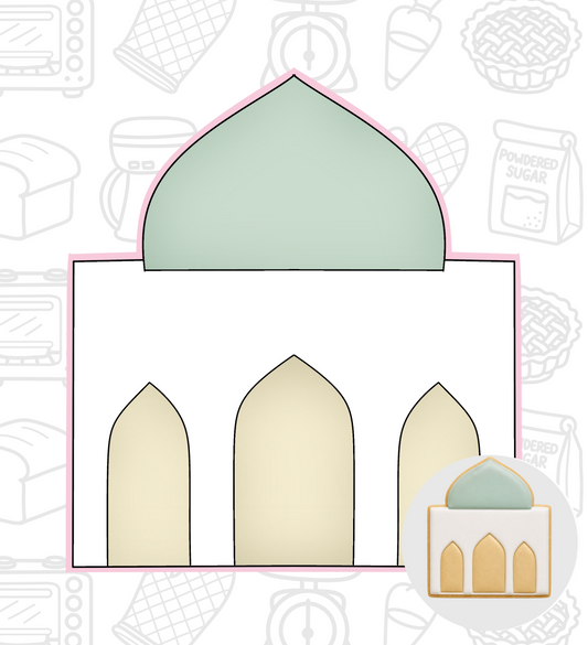 947. Mosque Cookie Cutter