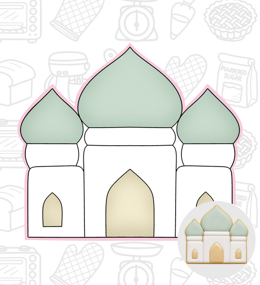 948. Mosque Cookie Cutter