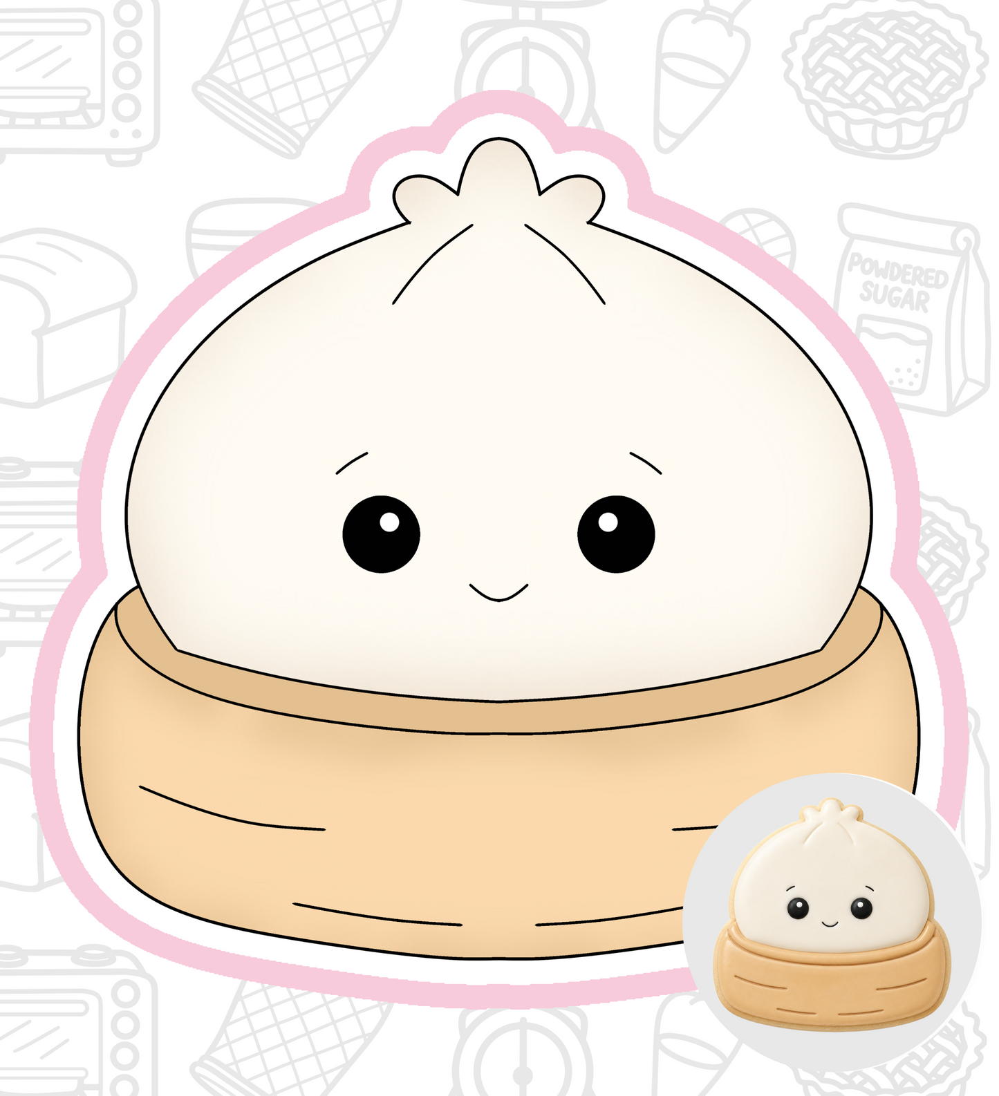 968. Dumpling Cookie Cutter