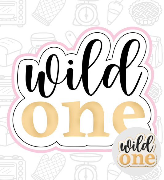 983. Wild One Cookie Cutter