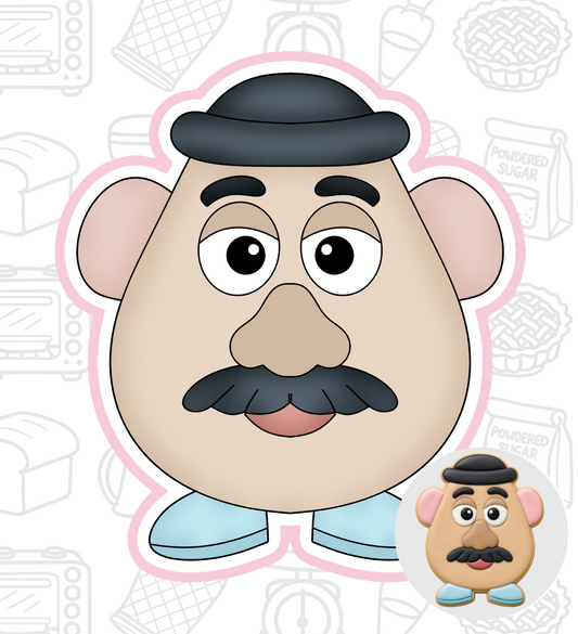 988. Toy Story (MR POTATO HEAD) Cookie Cutter