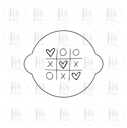 A0007 - Tic Tac Toe Stamp