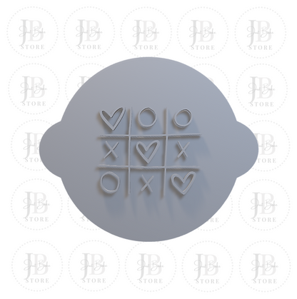 A0007 - Tic Tac Toe Stamp
