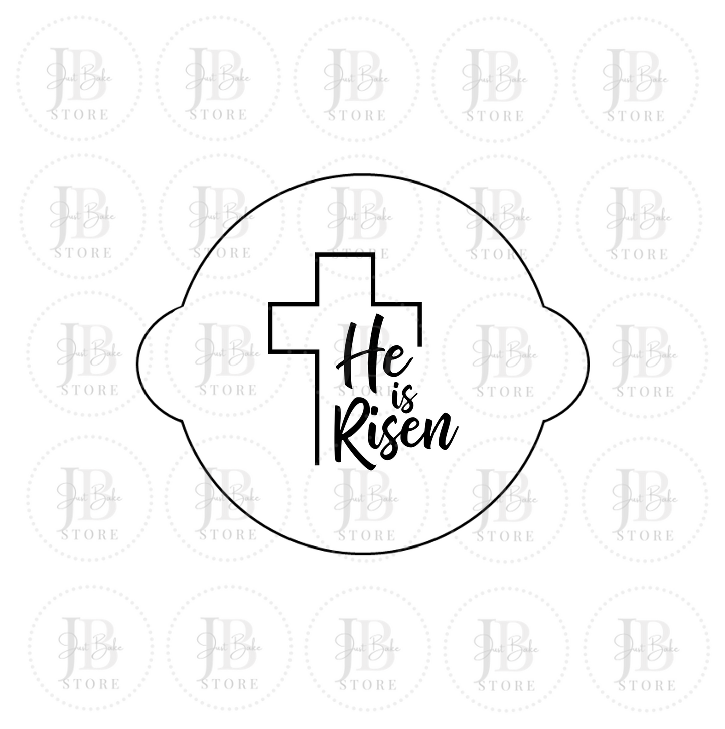 A0009 - He Is Risen Stamp