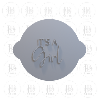 A0012 - Its a Girl Stamp