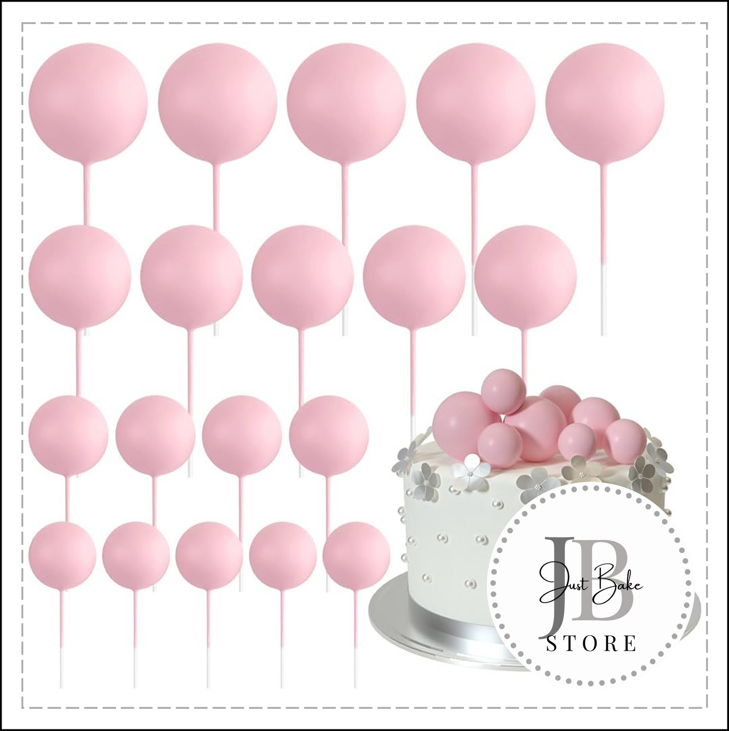 ACCESSORIES0006 - 20 PIECE PINK BALLS