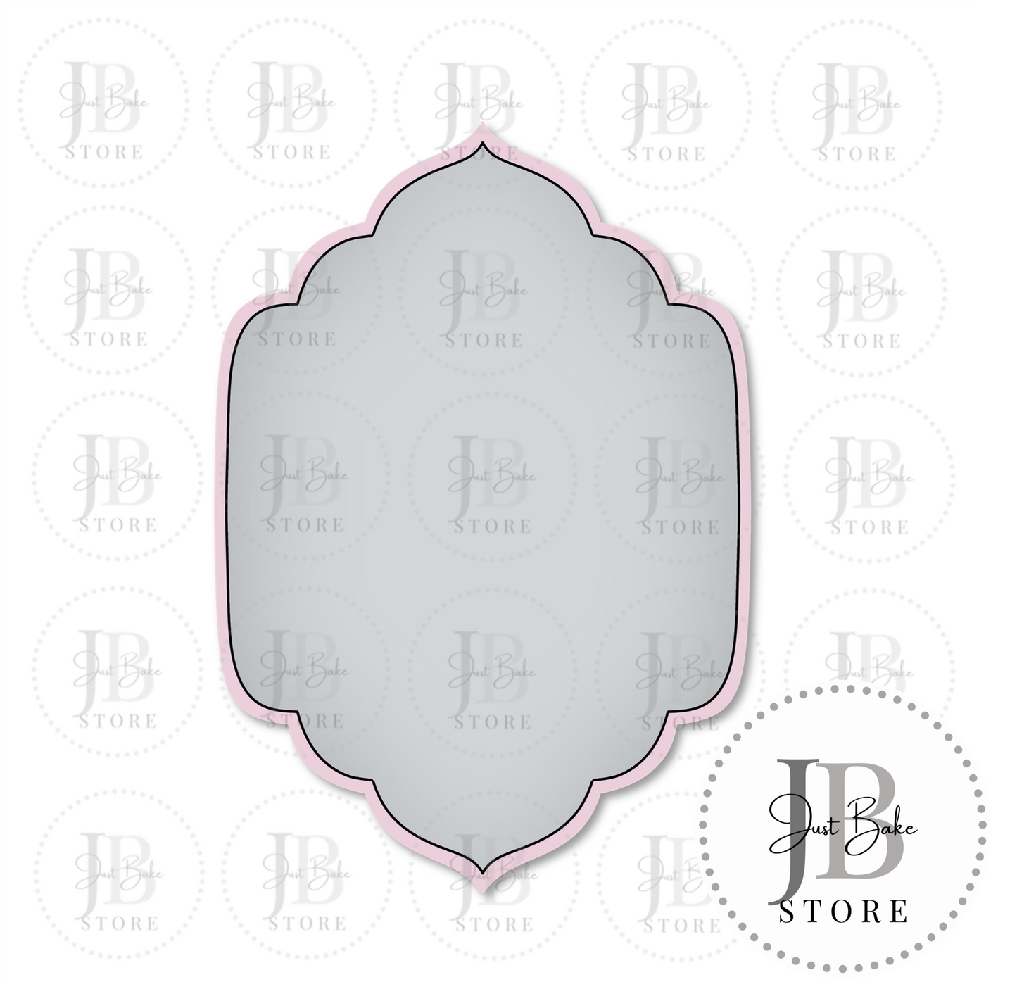 C0132 - Plaque Cookie Cutter