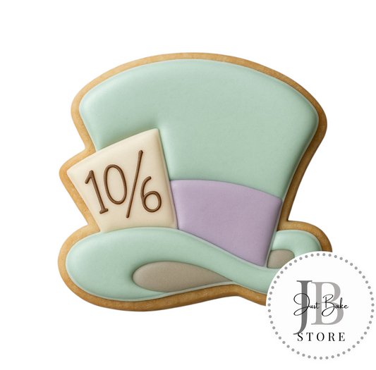 C0137 - Alice in Wonderland Hat Cookie Cutter