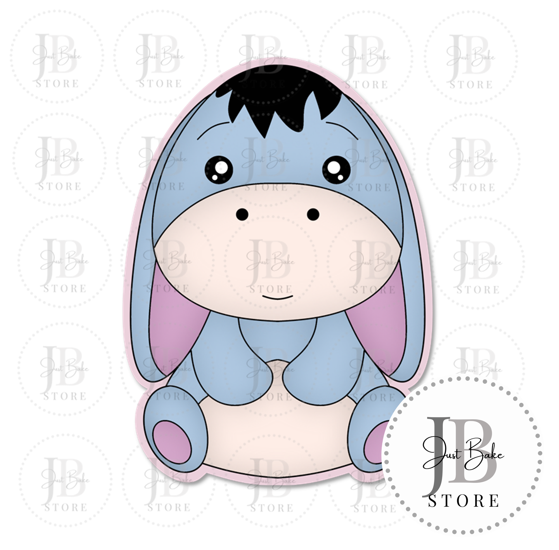 C0141 - Winnie the Pooh Eeyor Cookie Cutter – justbakestore