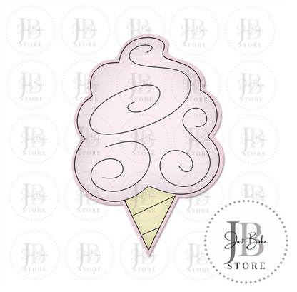 C0173 - Cotton Candy Cookie Cutter
