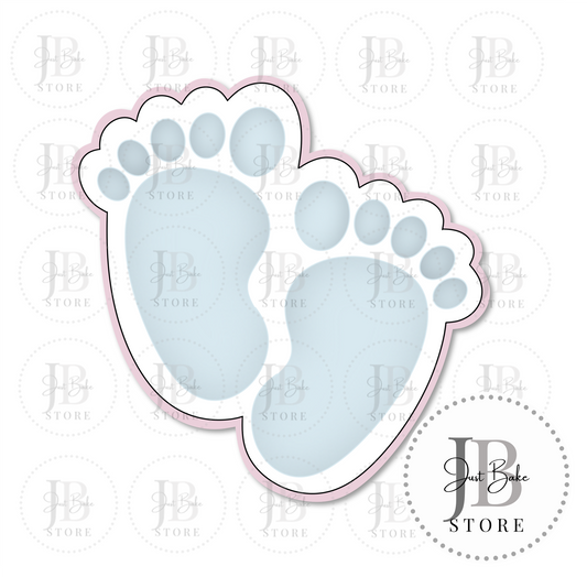 C0201 - Baby Feet Cookie Cutter