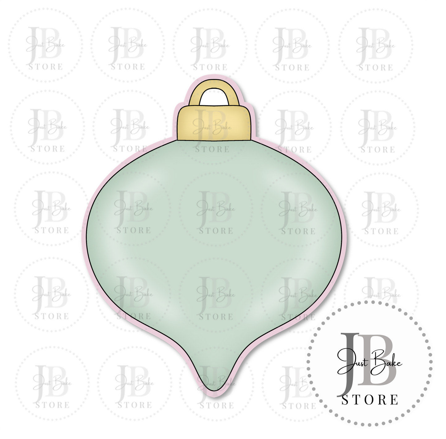 C0256 - Christmas Ornament Cookie Cutter