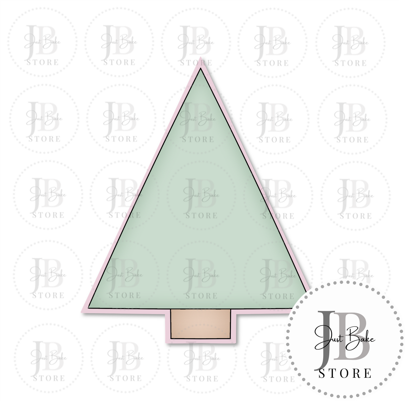 C0261 - Christmas Tree Cookie Cutter