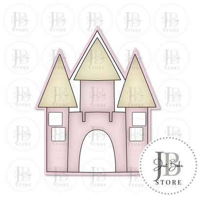 C0277 - Princess Castle Cookie Cutter