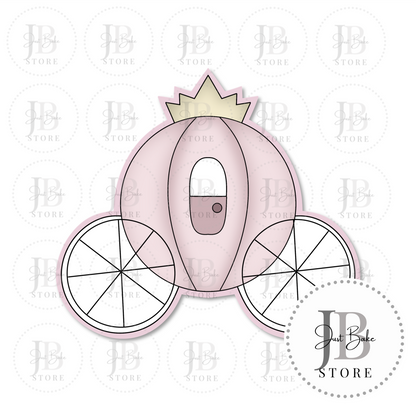 C0278 - Princess Carriage Cookie Cutter