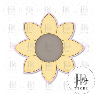 C0370 - Sunflower Cookie Cutter
