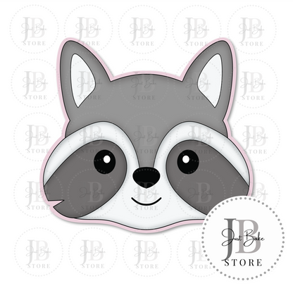 C0397 - Racoon Cookie Cutter