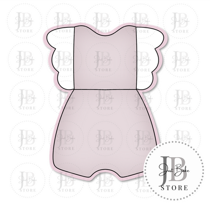 C0424 - Baby Girl Onesie Cookie Cutter