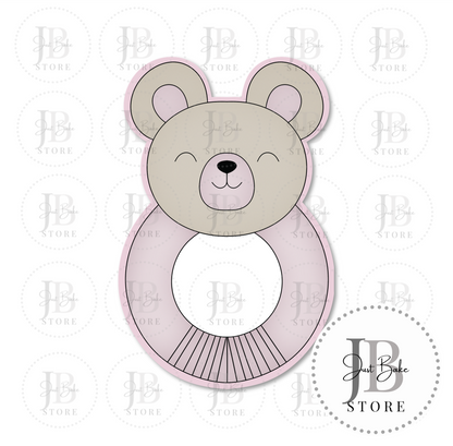 C0436 - Baby Rattle Cookie Cutter
