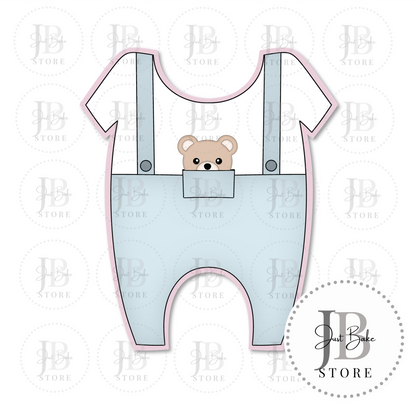C0442 - Baby Onesie Cookie Cutter